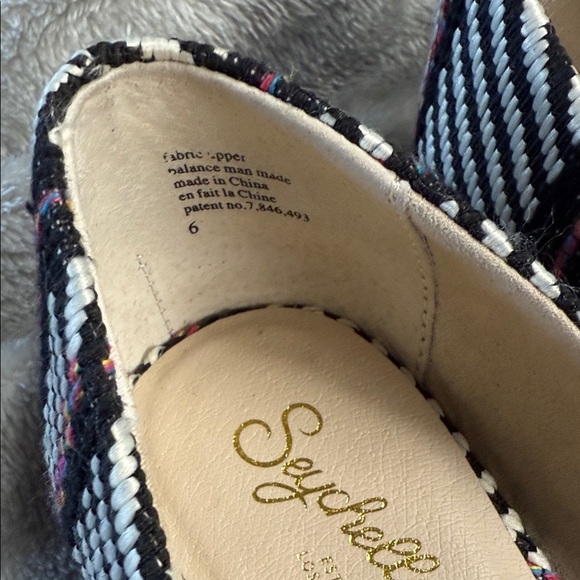 Seychelles Anthropologie Black and White Plaid Flats - Picture 3 of 9